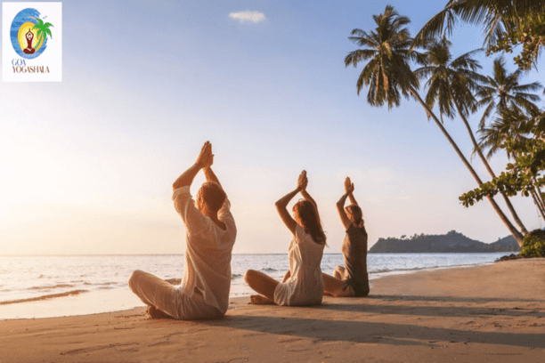 Beach yoga Goa